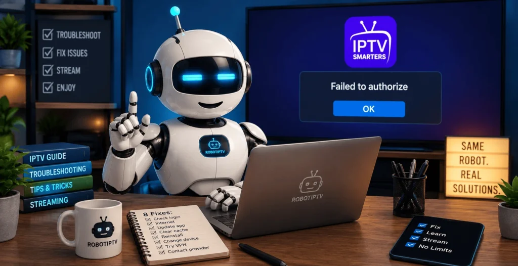 IPTV Smarters Failed to Authorize