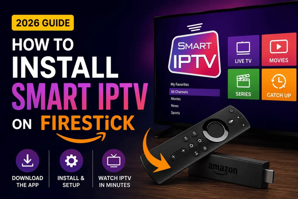 How to Install Smart IPTV on Firestick
