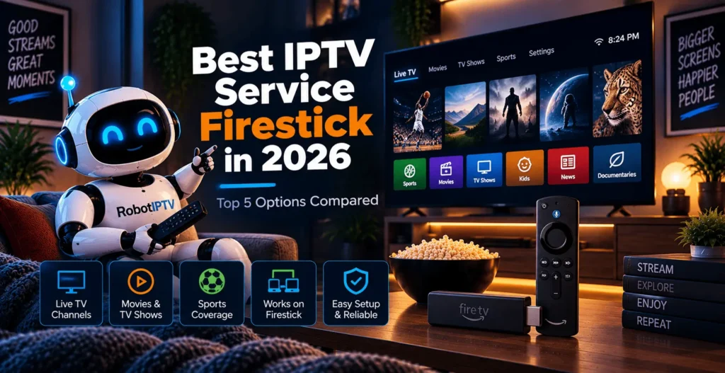 5 best IPTV service Firestick options