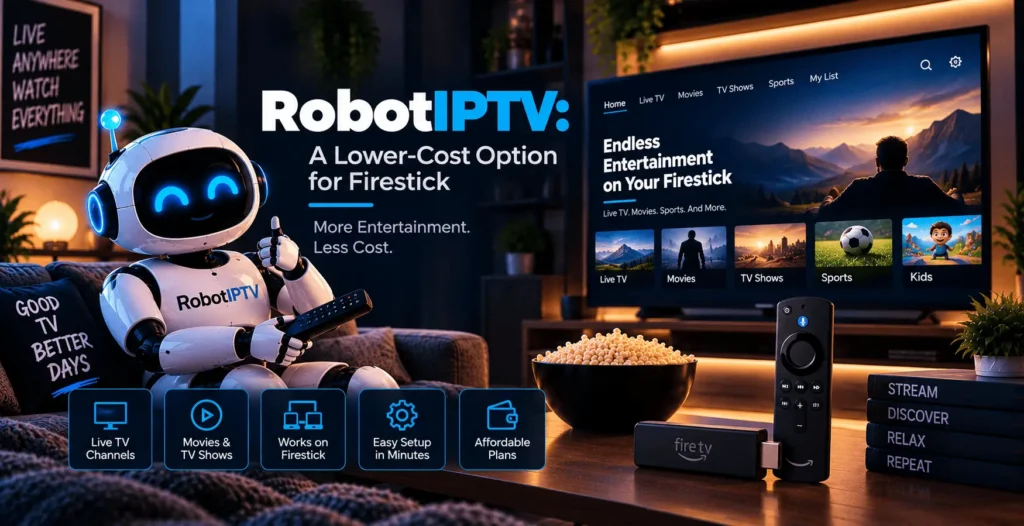 RobotIPTV service on Firestick