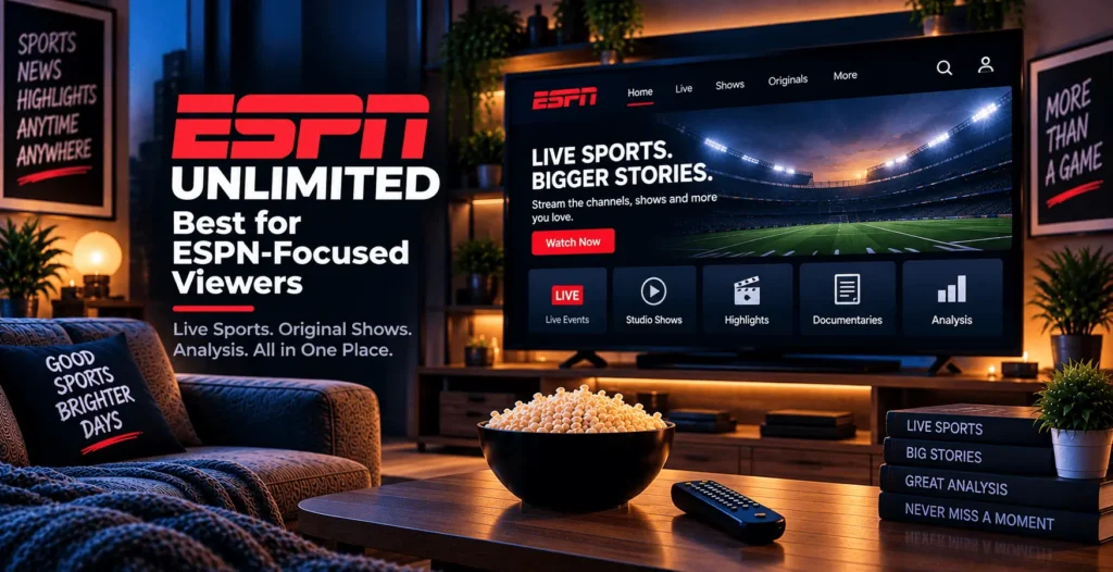 ESPN Unlimited on Firestick