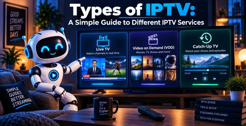 3 Types of IPTV: The Ultimate Guide to Different IPTV Services