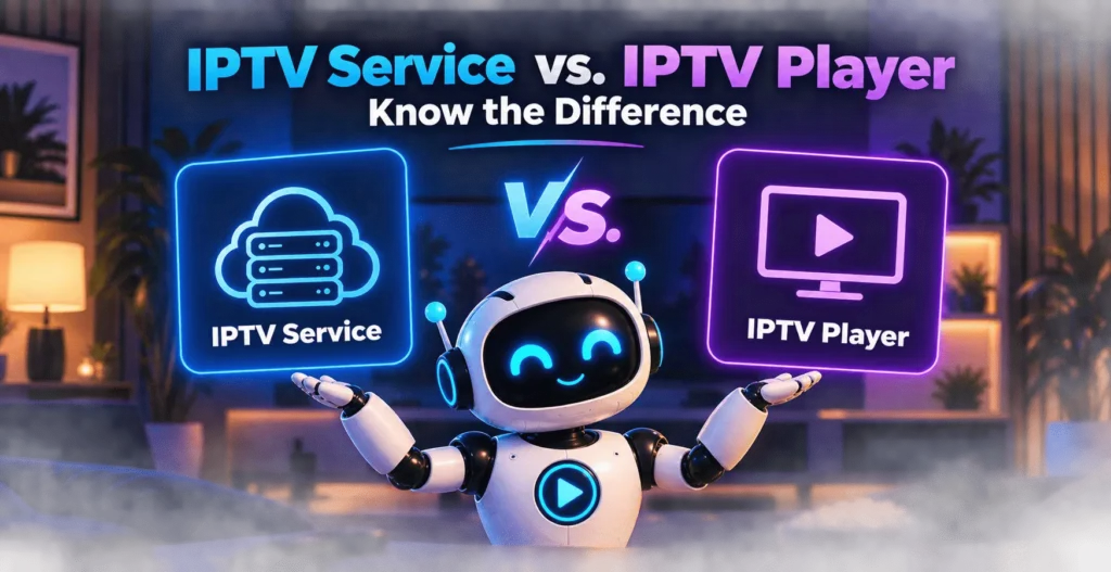 IPTV service vs. IPTV player: know the difference