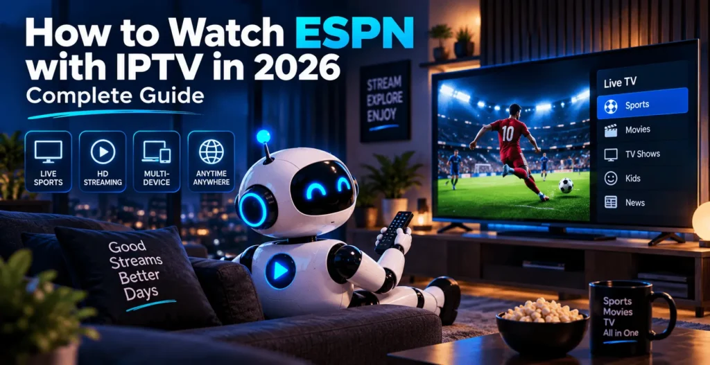 ESPN IPTV in 2026: Easy Guide to Watching ESPN