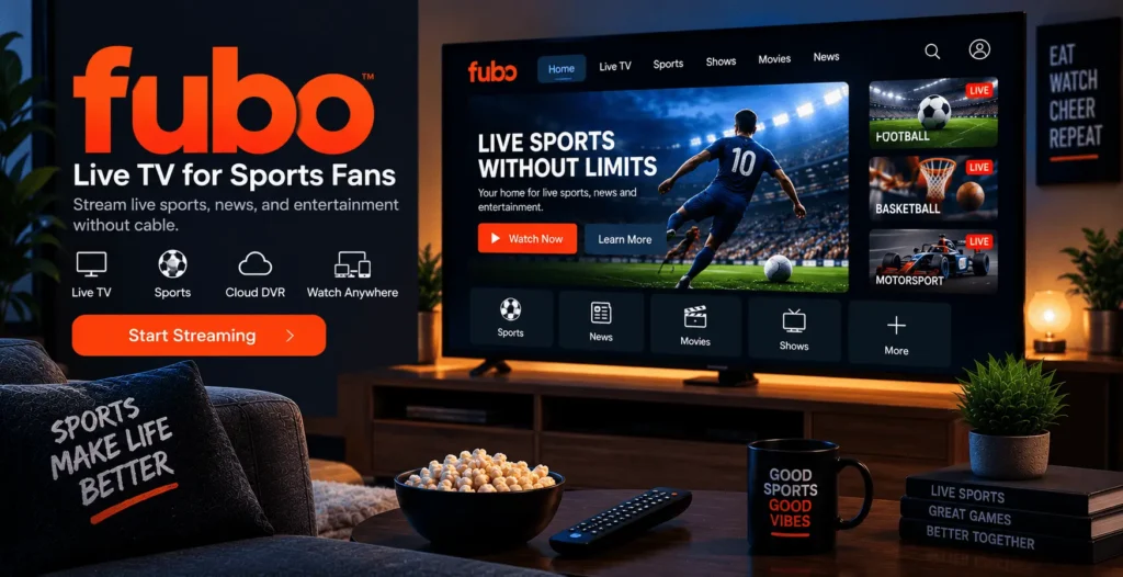 Fubo for regional sports streaming