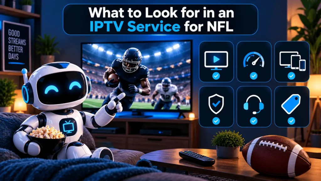 What to look for in an IPTV service for NFL
