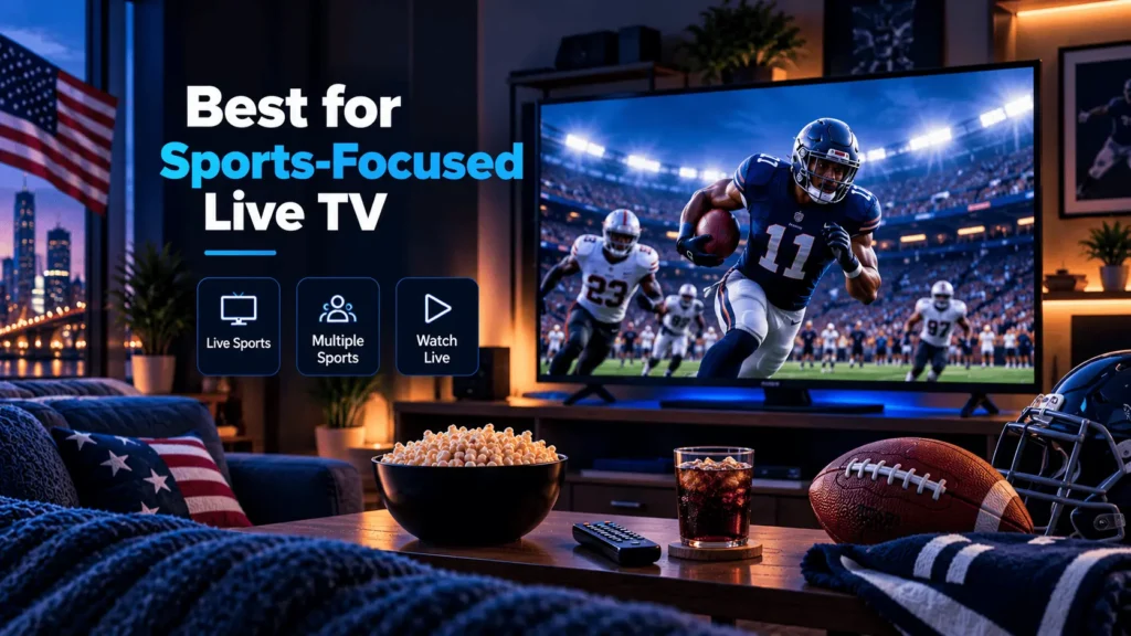 Fubo best for sports-focused live TV