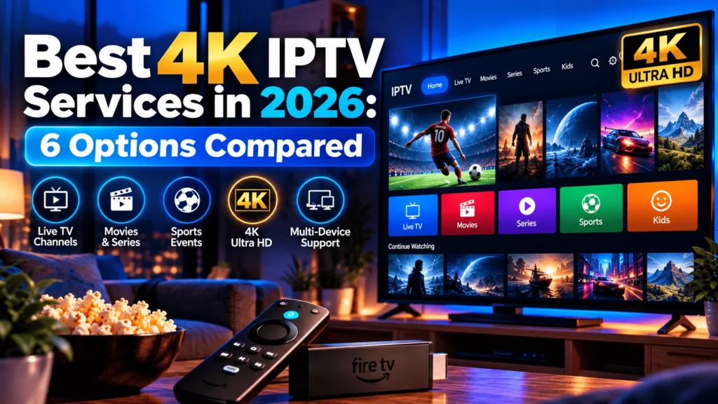 Best 4K IPTV Services in 2026