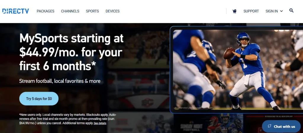 DIRECTV MySports