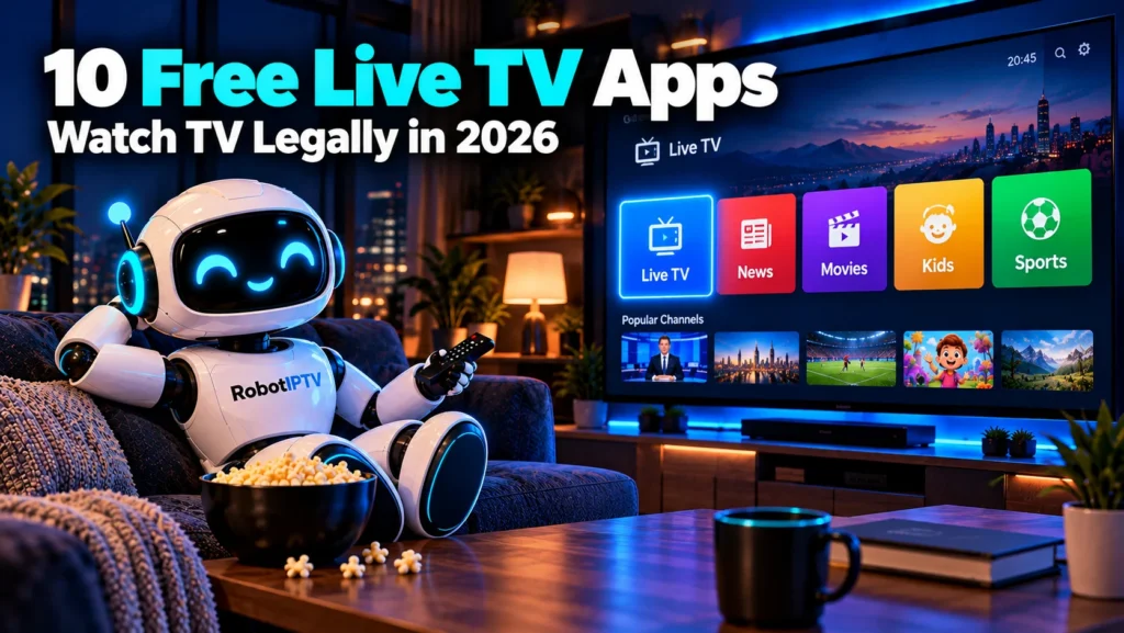 10 free live TV apps to watch TV legally in 2026