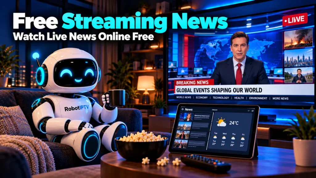 Free streaming news: watch live news online free