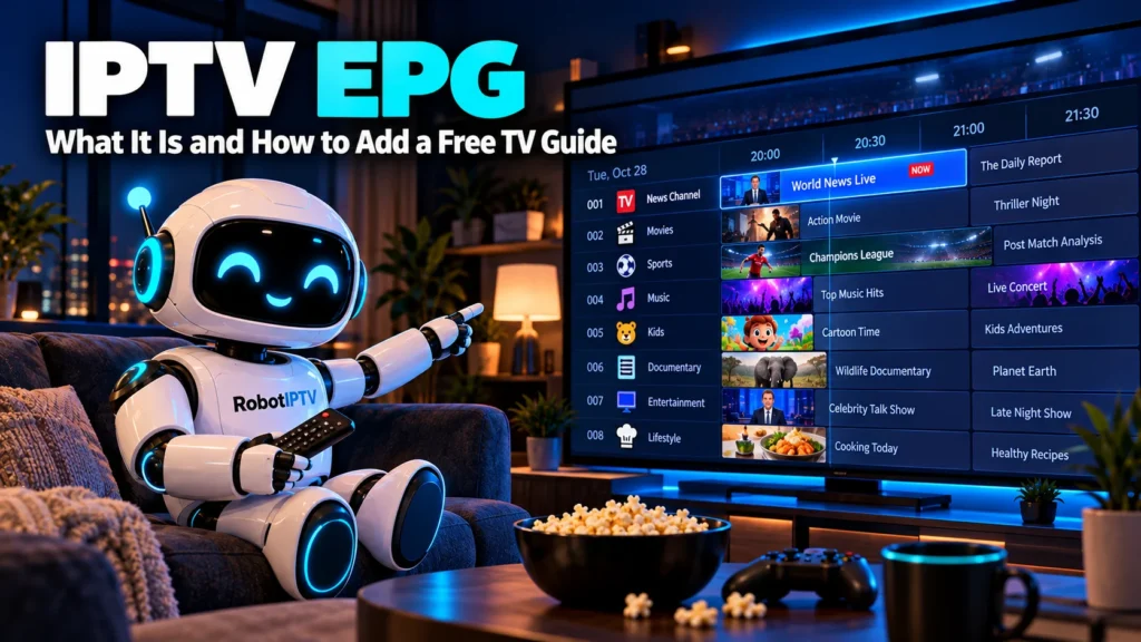 IPTV EPG: what it is and how to add a free TV guide
